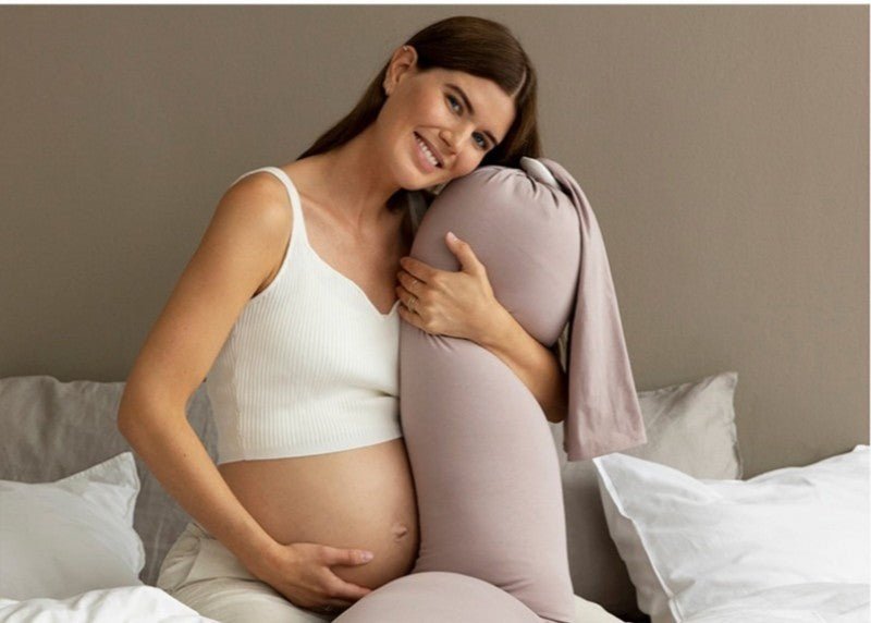 Coussin d'allaitement microbille | MamaConfort - Le Nid de Maman