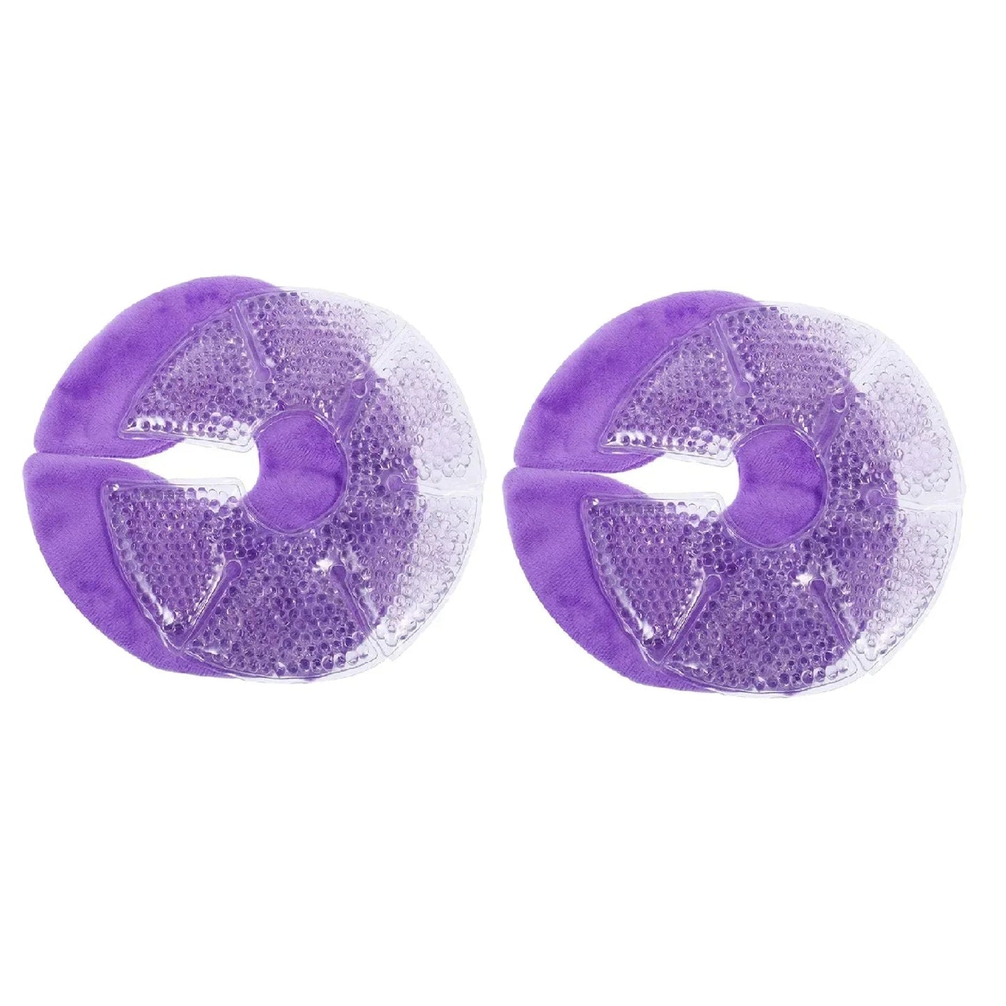 coussinet d allaitement gel therapie mauve