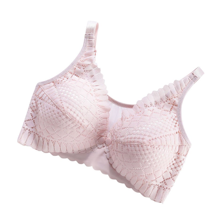 Soutien gorge d'allaitement Dentellia rose
