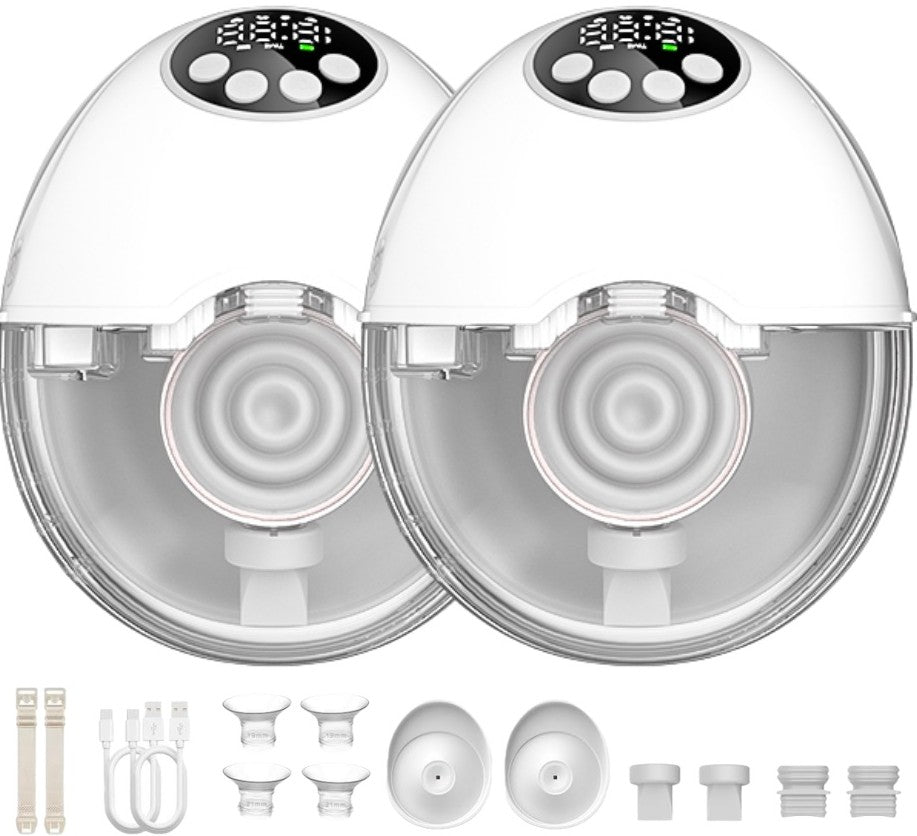 tire lait main libre revolution double gris