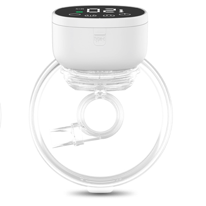 tire lait portable compact discret noir