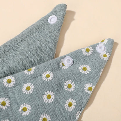 Bavoir Bandana | Floral - Le Nid de Maman