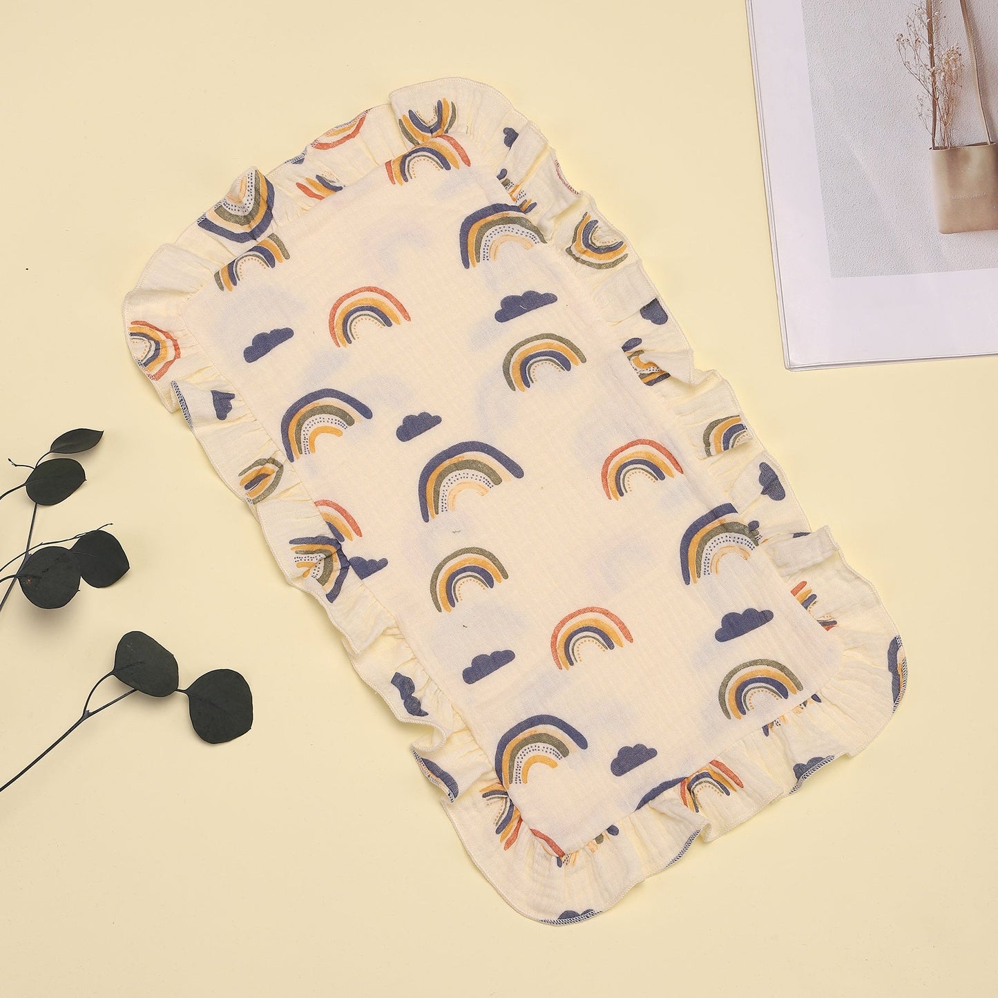 Bavoir Bébé | Chiffon rot Mousseline - Le Nid de Maman