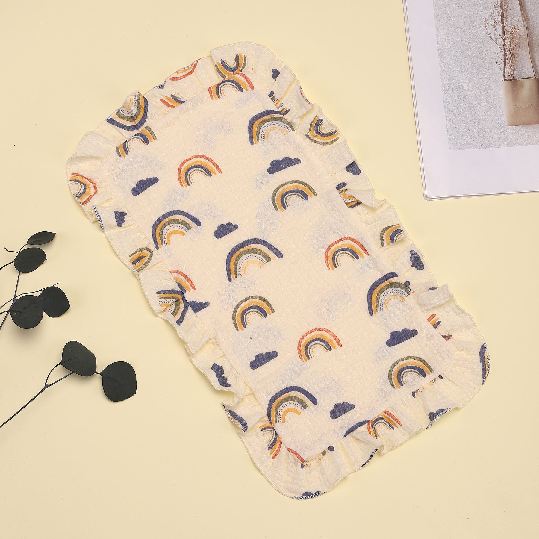 Bavoir Bébé | Chiffon rot Mousseline - Le Nid de Maman