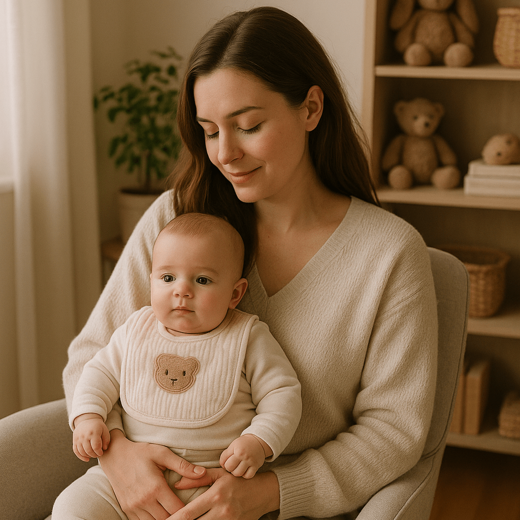 Bavoir bebe | Doux Boire - Le Nid de Maman