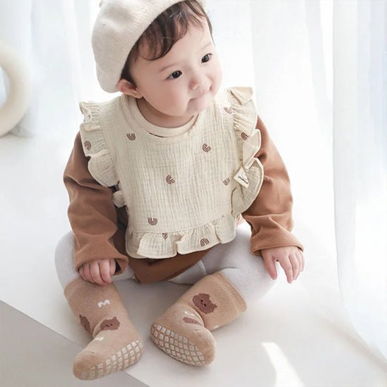 Bavoirs Bébé | Allaitement Propre - Le Nid de Maman