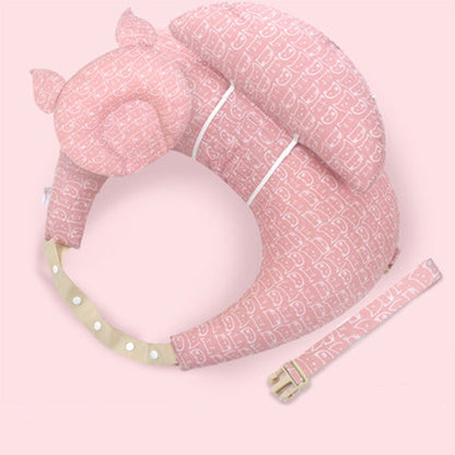 Coussin allaitement - Multifonction - Chats Rose - Le Nid de Maman