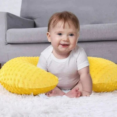 Coussin d'Allaitement - MamiCuddle™ - Jaune - Le Nid de Maman