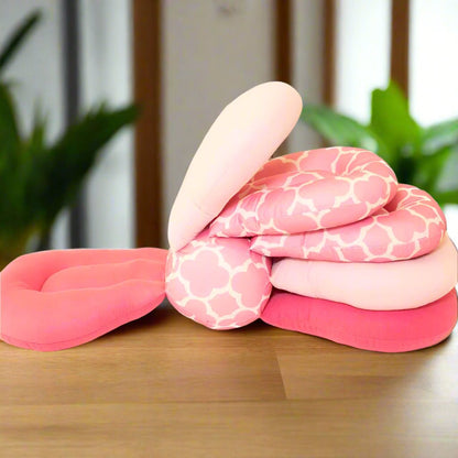 Coussin d'Allaitement - SnuggleFeed™ - Rose - Le Nid de Maman