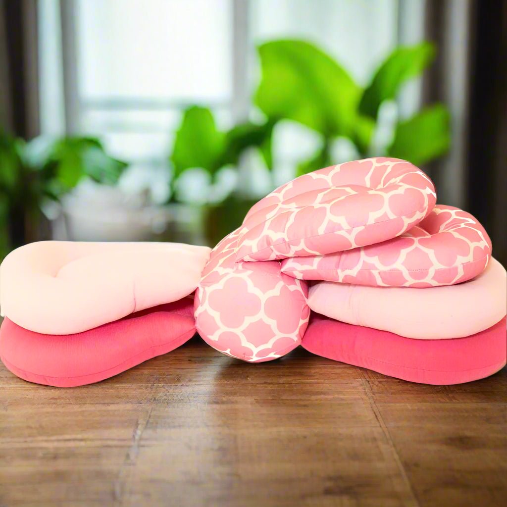 Coussin d'Allaitement - SnuggleFeed™ - Rose - Le Nid de Maman