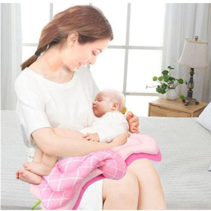 Coussin d'Allaitement - SnuggleFeed™ - Rose - Le Nid de Maman