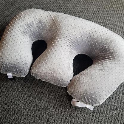 Coussin d'Allaitement - TwinCuddle™ - Gris - Le Nid de Maman