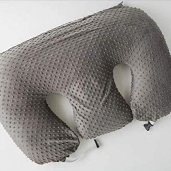 Coussin d'Allaitement - TwinCuddle™ - Gris - Le Nid de Maman
