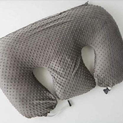 Coussin d'Allaitement - TwinCuddle™ - Gris - Le Nid de Maman