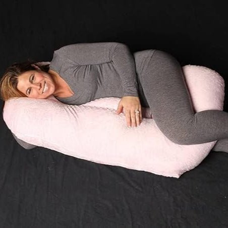 Coussin d'Allaitement - TwinCuddle™ - Rose - Le Nid de Maman