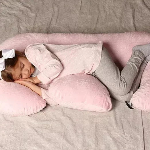 Coussin d'Allaitement - TwinCuddle™ - Rose - Le Nid de Maman