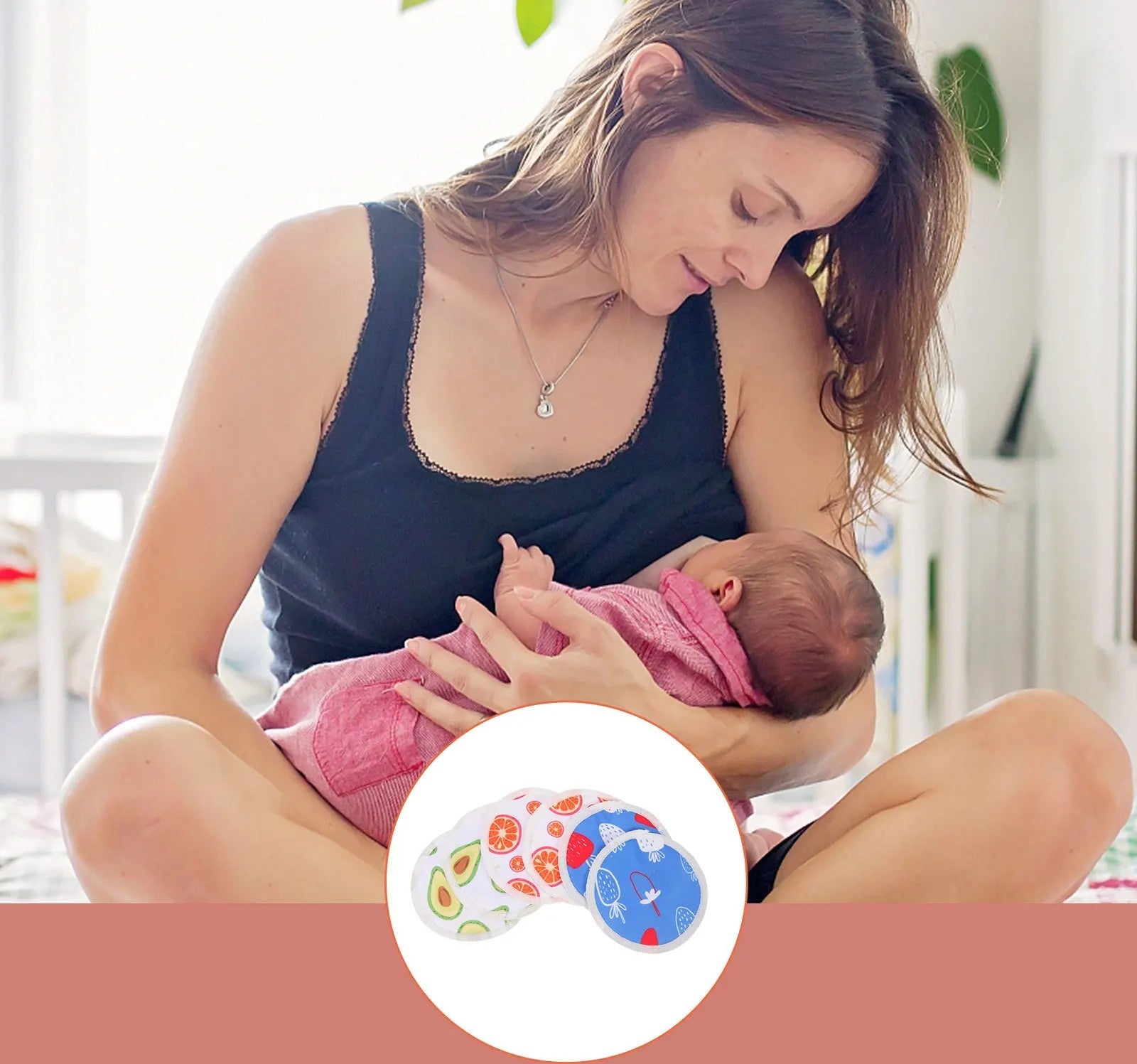 Coussinet allaitement | ConfoBambou - Le Nid de Maman