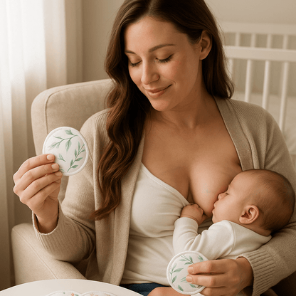 Coussinet d allaitement | BambouFlore - Le Nid de Maman
