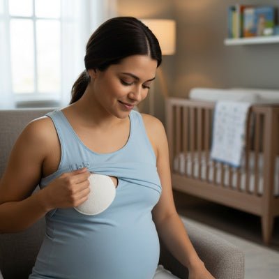 Coussinets d'allaitement lavables | Coton - Le Nid de Maman