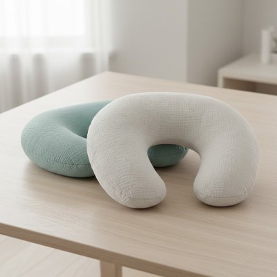 Housse coussin allaitement | Coton lavable - Le Nid de Maman