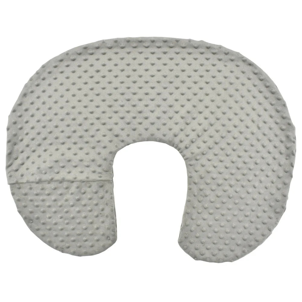 Housse coussin allaitement Sensory Touch  gris
