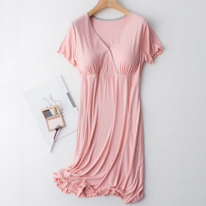 Robe allaitement | Cache - Cœur versatile - Le Nid de Maman