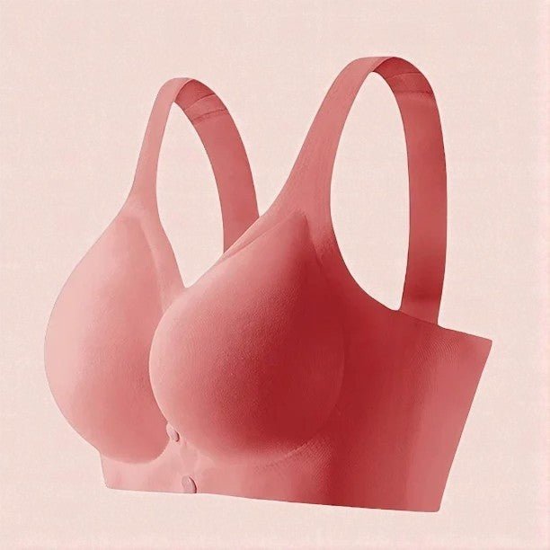 Soutien Gorge Allaitement - SoftNursingBra™ - Rouge - Le Nid de Maman