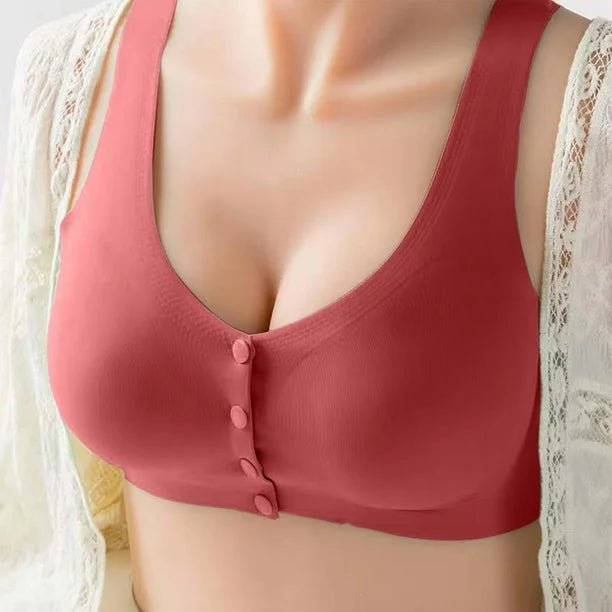 Soutien Gorge Allaitement - SoftNursingBra™ - Rouge - Le Nid de Maman
