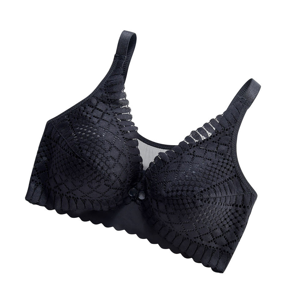 Soutien gorge d'allaitement Dentellia noir