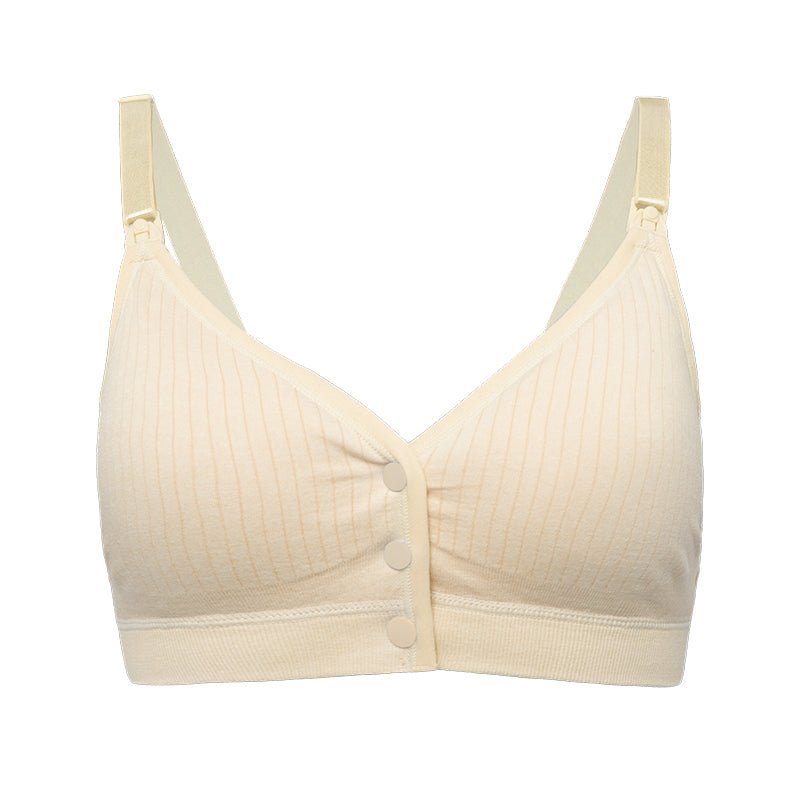 Soutien Gorge d'Allaitement Fermeture Avant beige