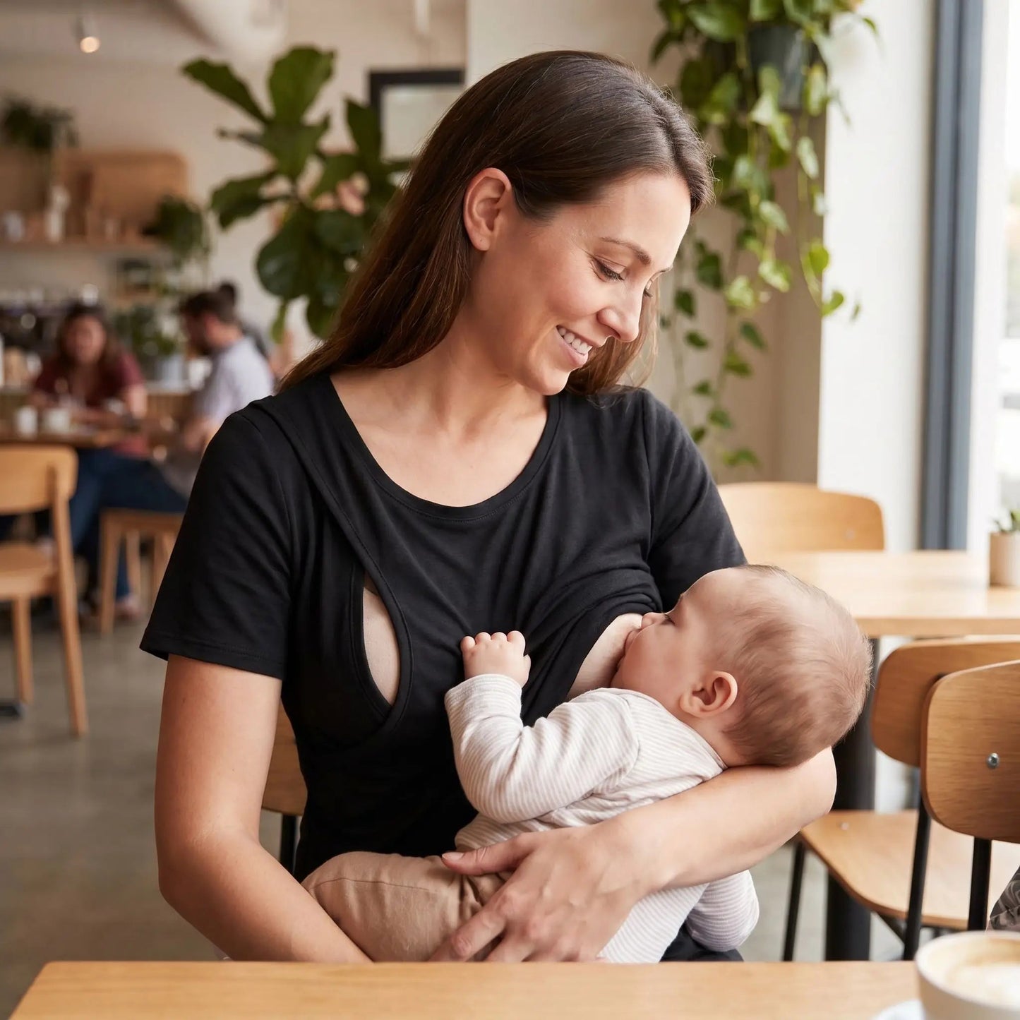 t shirt pour allaiter | Confo - Le Nid de Maman