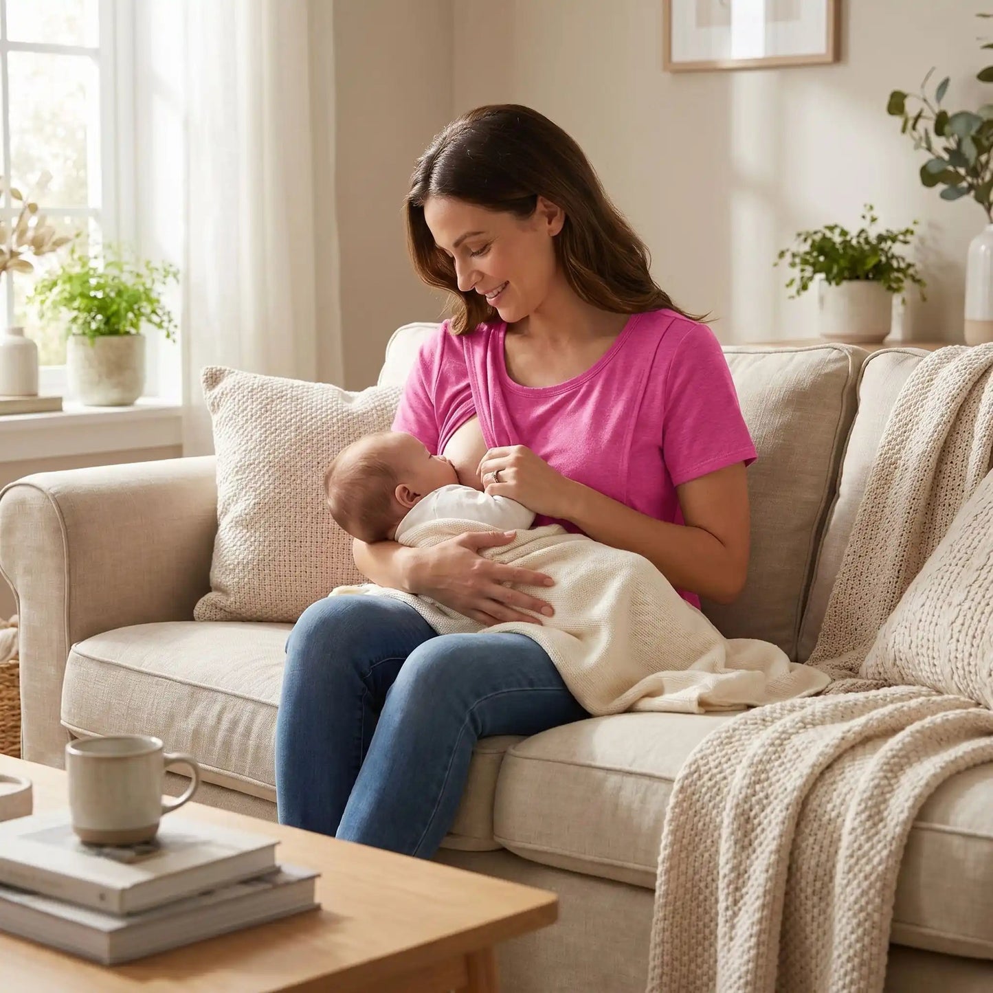 t shirt pour allaiter | Confo - Le Nid de Maman