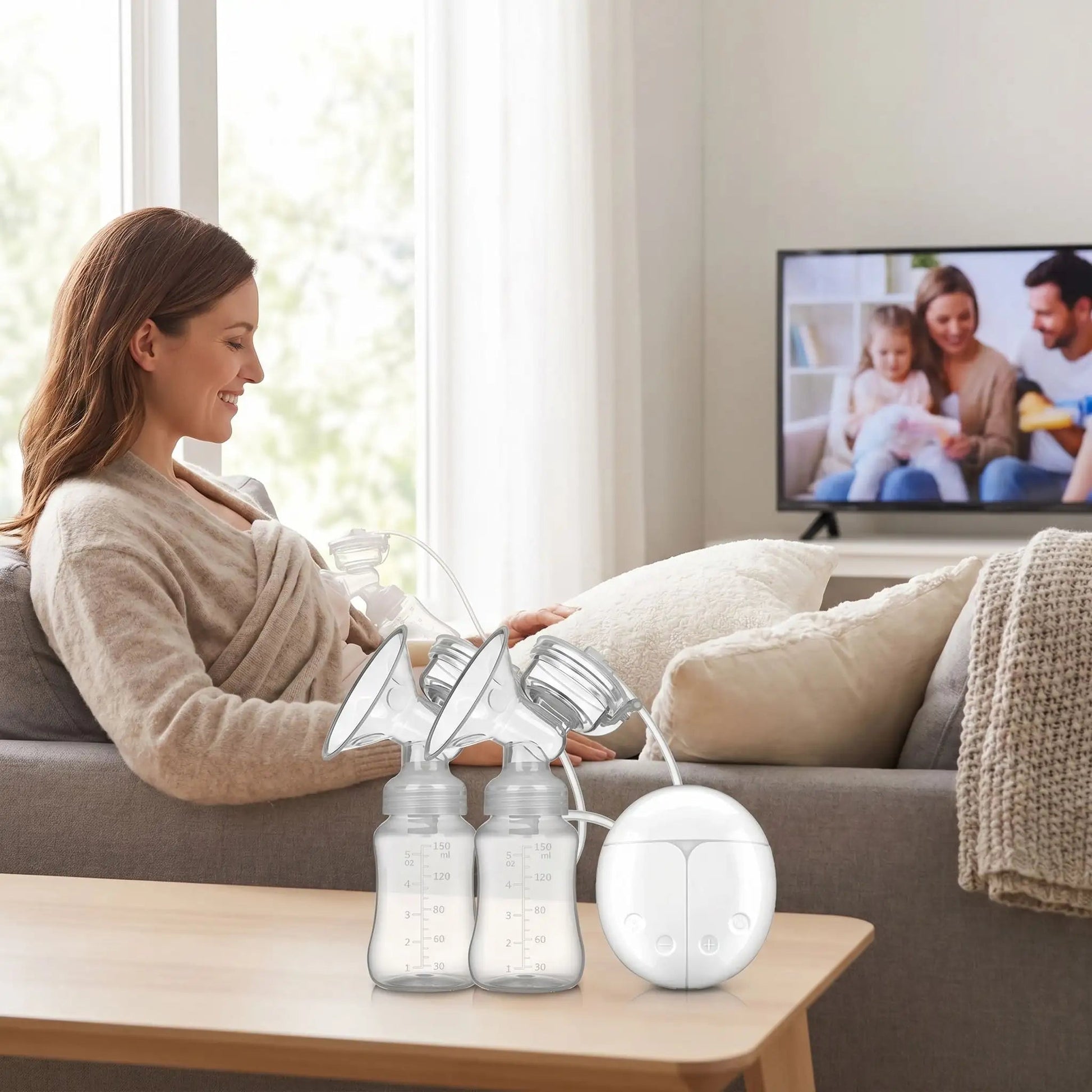 Tire lait électrique double pompage | Confort Actif - Le Nid de Maman