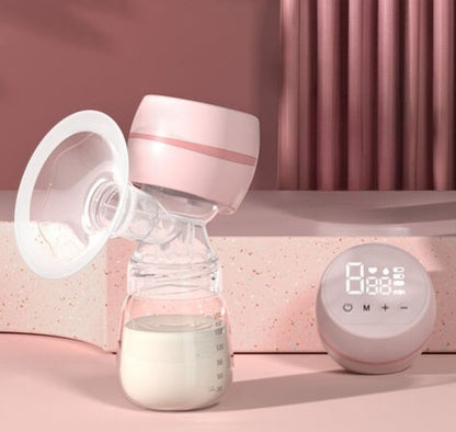 tire lait electrique portable rose