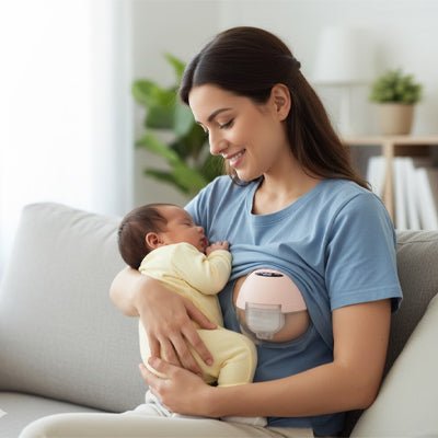 Tire lait main libre | MilkEase - Le Nid de Maman