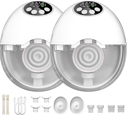 tire lait main libre revolution double gris