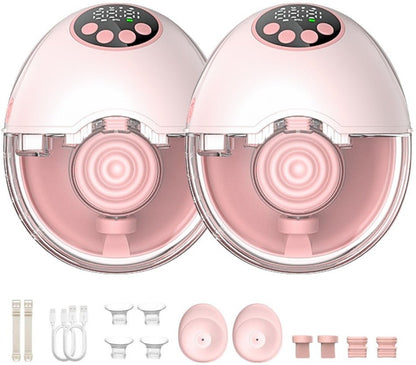 tire lait main libre revolution double rose 