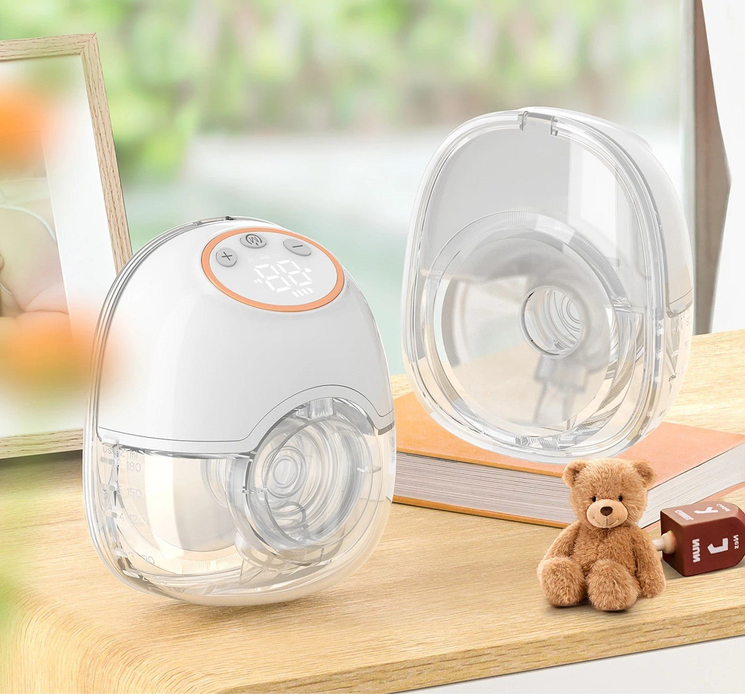 Tire lait mains libres exterieur et interieur pose sur rebord fenetre