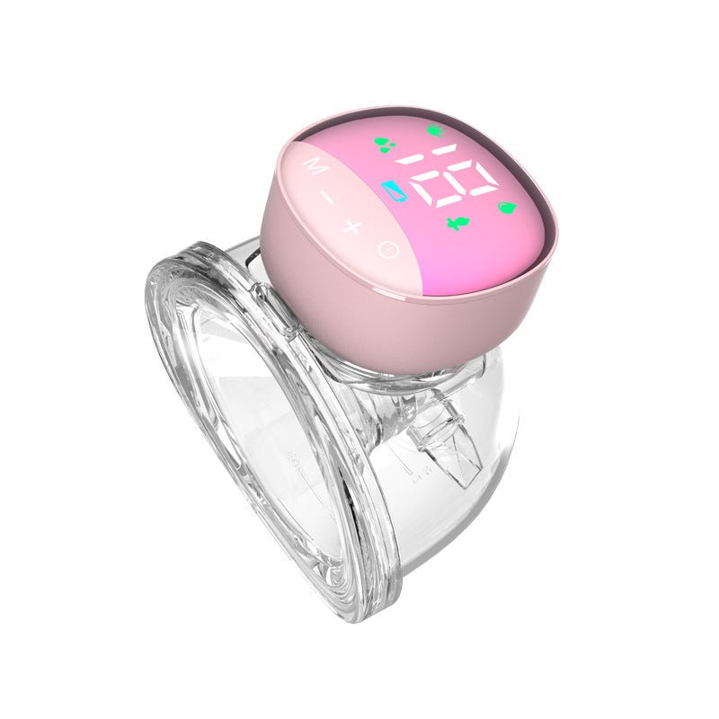 Tire-lait portable Mamélia rose