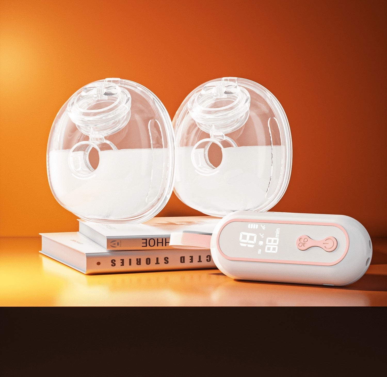 Tire-lait sans fil Invisible sur livres